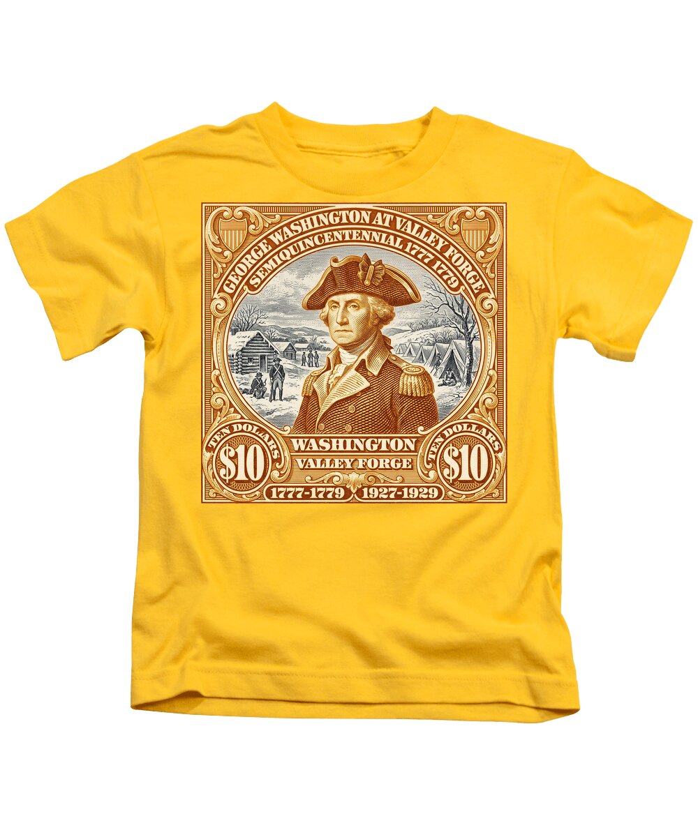 Valley Forge $10 1 - Kids T-Shirt