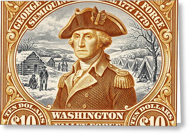 Valley Forge $10 - Greeting Card