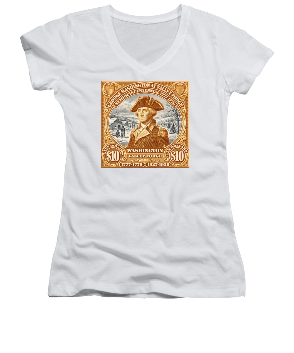 Valley Forge $10 1 - Women's V-Neck