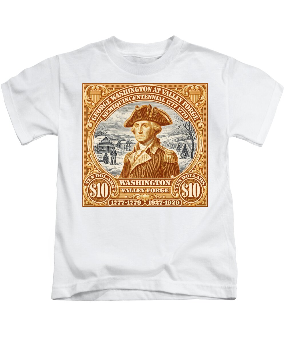 Valley Forge $10 1 - Kids T-Shirt
