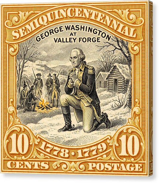 Valley Forge 10c 1 - Canvas Print