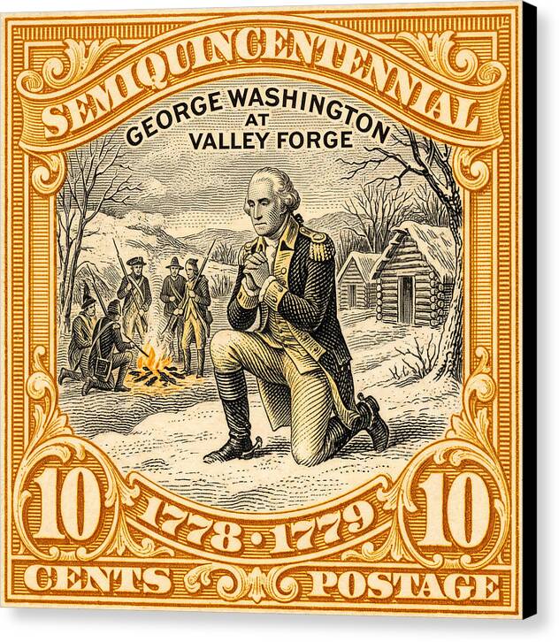 Valley Forge 10c 1 - Canvas Print