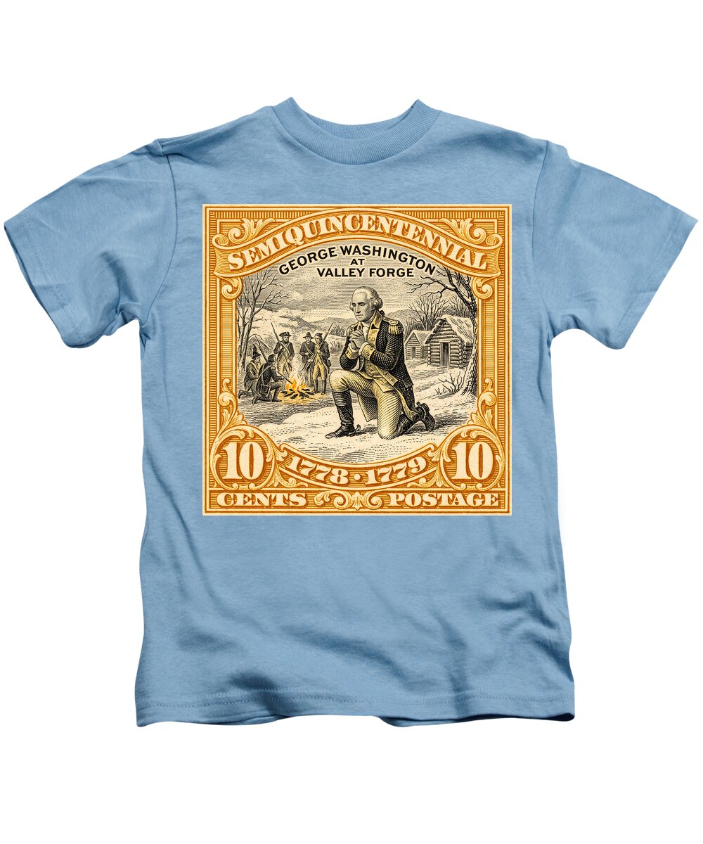 Valley Forge 10c 1 - Kids T-Shirt