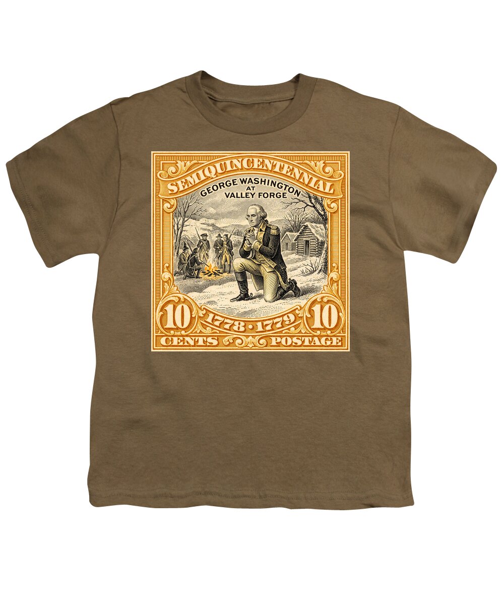Valley Forge 10c 1 - Youth T-Shirt