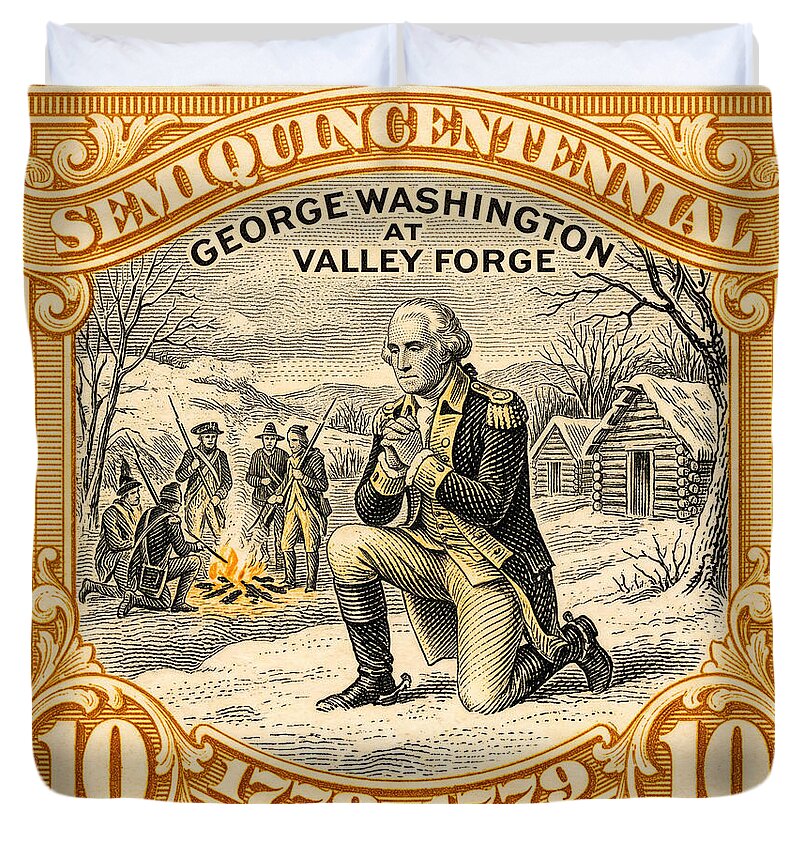 Valley Forge 10c 1 - Duvet Cover