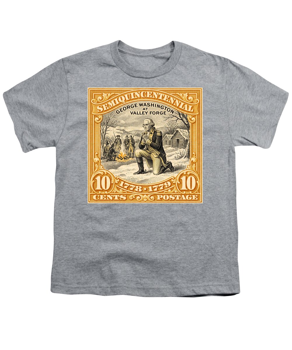 Valley Forge 10c 1 - Youth T-Shirt