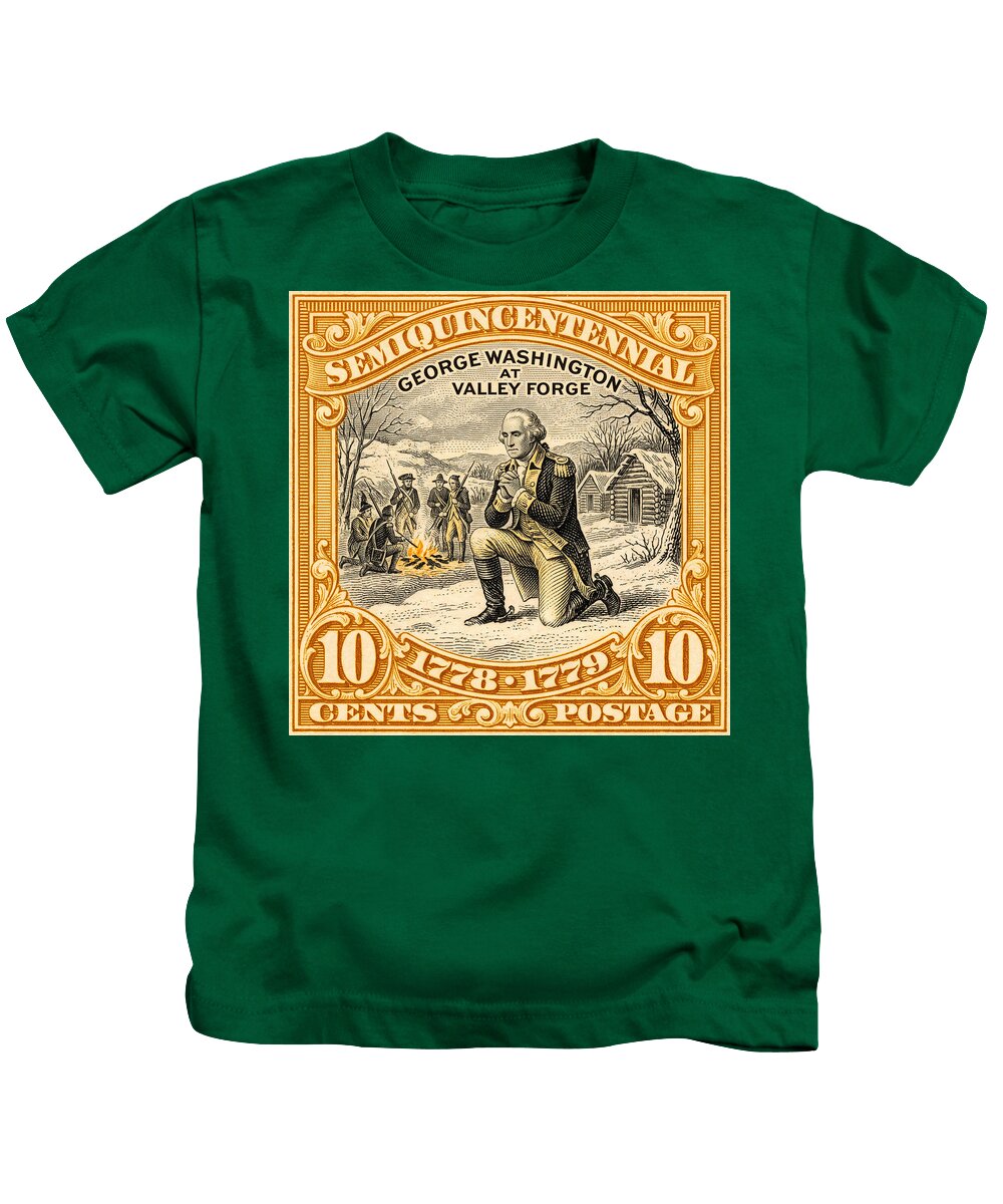 Valley Forge 10c 1 - Kids T-Shirt
