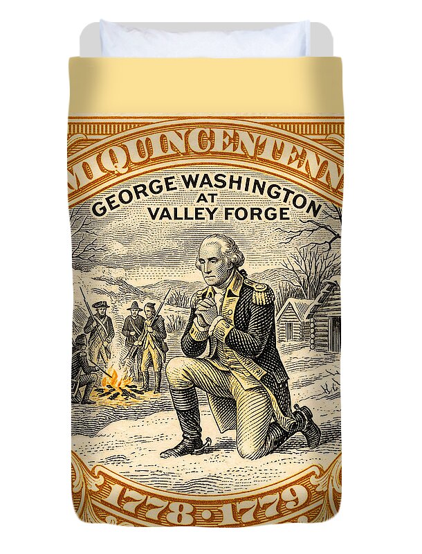 Valley Forge 10c 1 - Duvet Cover