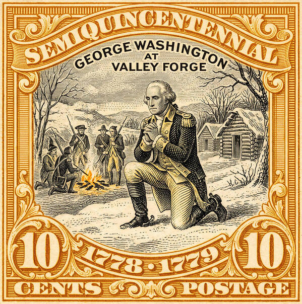 Valley Forge 10c 1 - Art Print