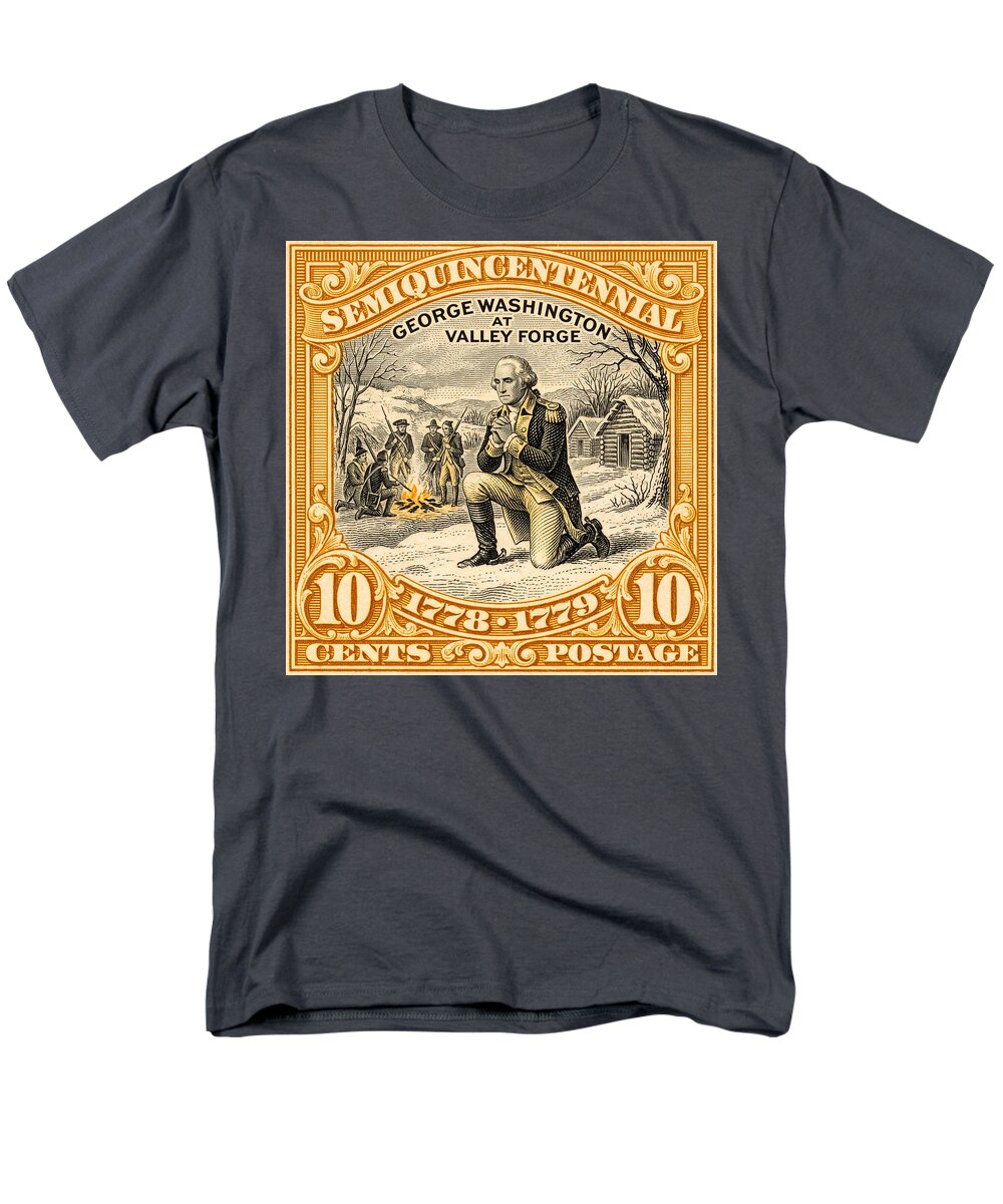 Valley Forge 10c 1 - Men's T-Shirt  (Regular Fit)