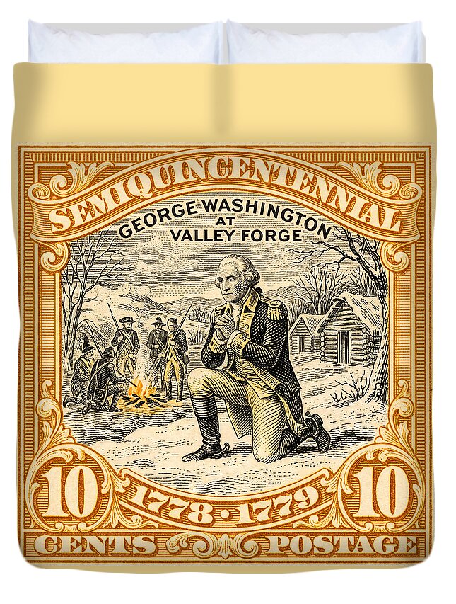 Valley Forge 10c 1 - Duvet Cover