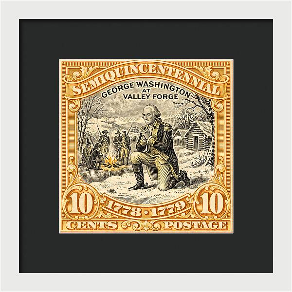 Valley Forge 10c 1 - Framed Print