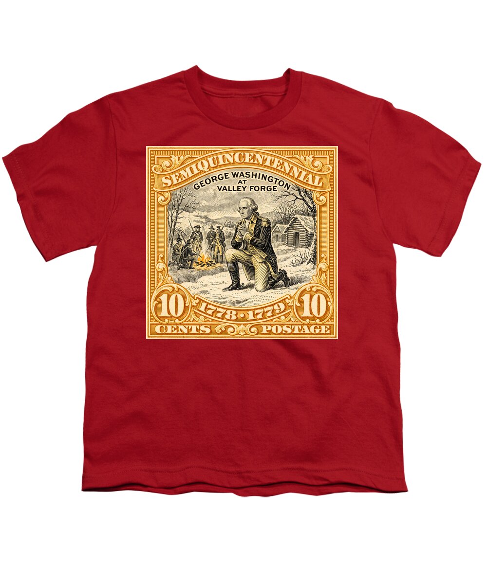Valley Forge 10c 1 - Youth T-Shirt