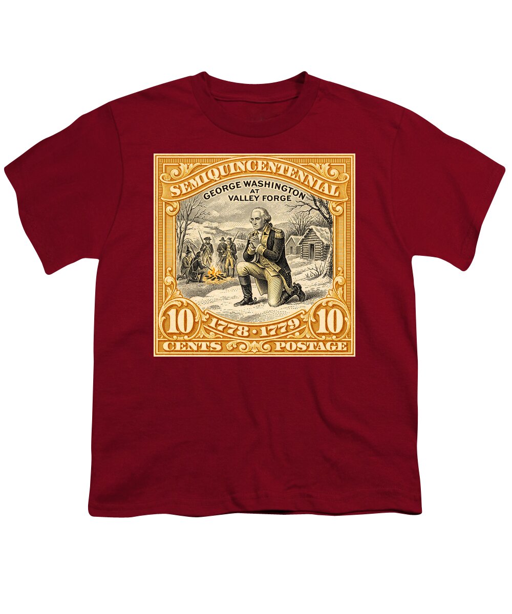 Valley Forge 10c 1 - Youth T-Shirt