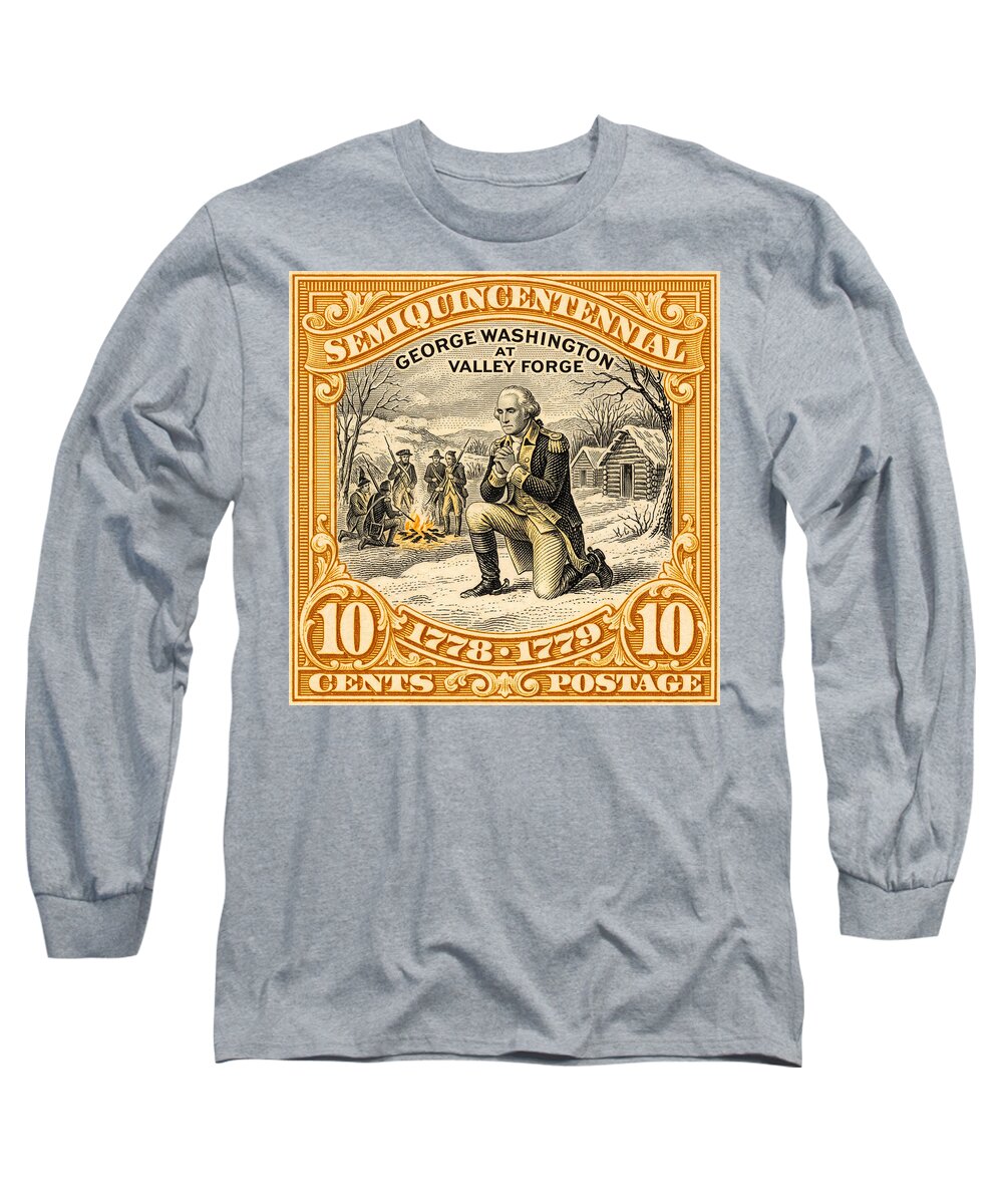 Valley Forge 10c 1 - Long Sleeve T-Shirt