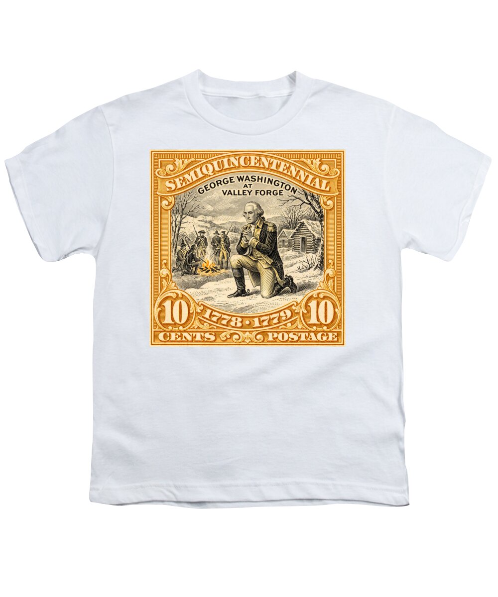 Valley Forge 10c 1 - Youth T-Shirt