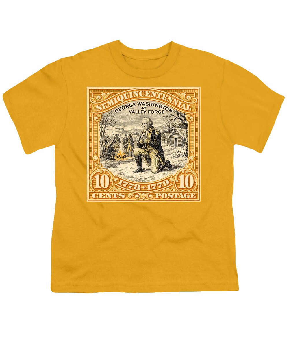 Valley Forge 10c 1 - Youth T-Shirt