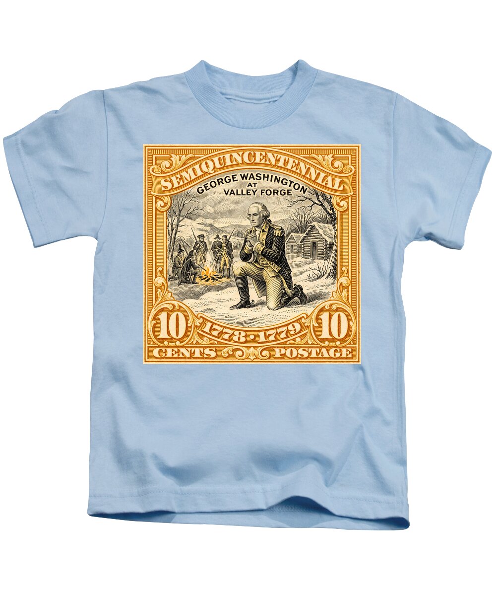 Valley Forge 10c 1 - Kids T-Shirt