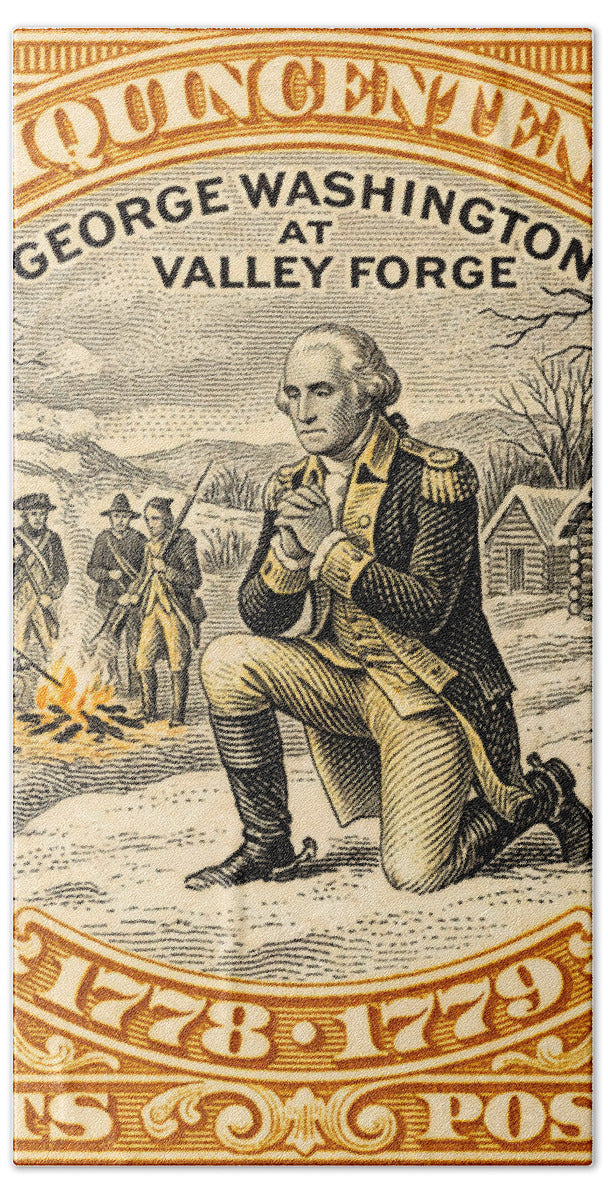 Valley Forge 10c 1 - Bath Towel