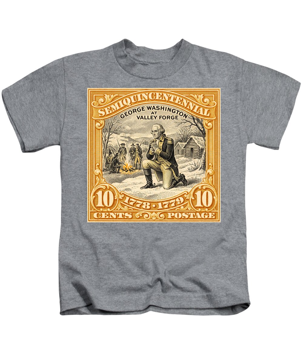 Valley Forge 10c 1 - Kids T-Shirt