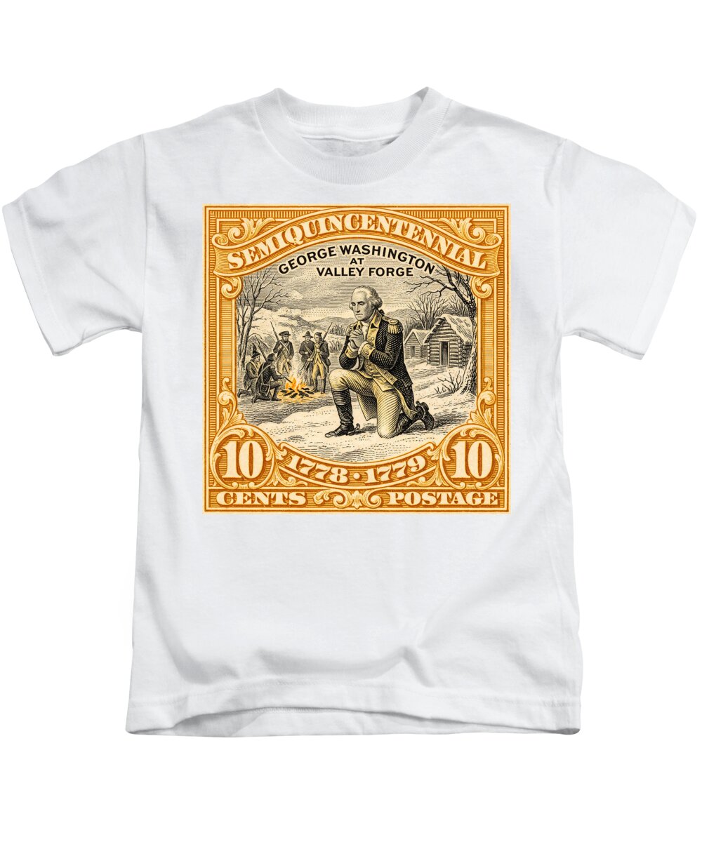 Valley Forge 10c 1 - Kids T-Shirt