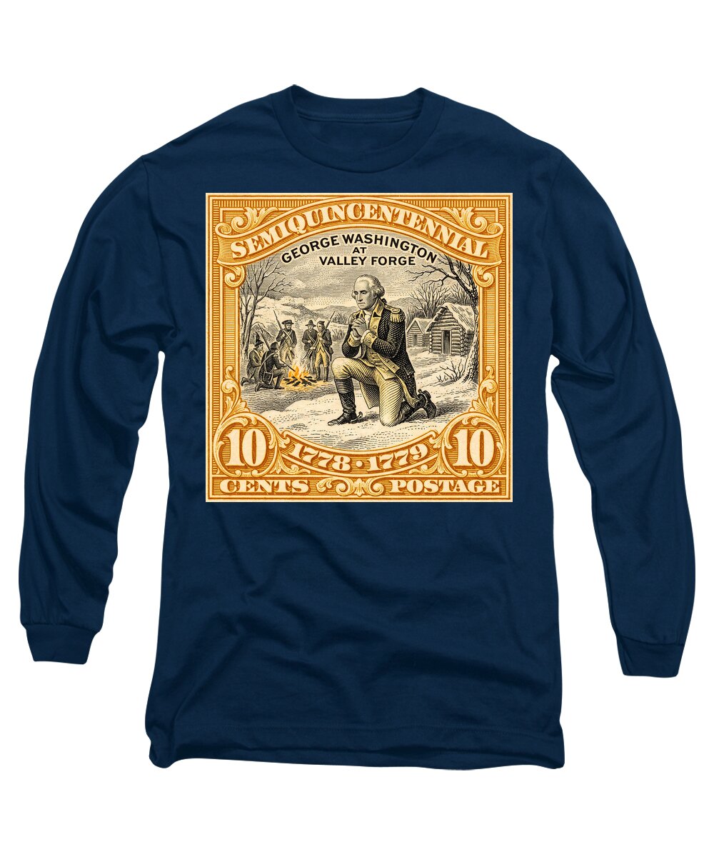 Valley Forge 10c 1 - Long Sleeve T-Shirt