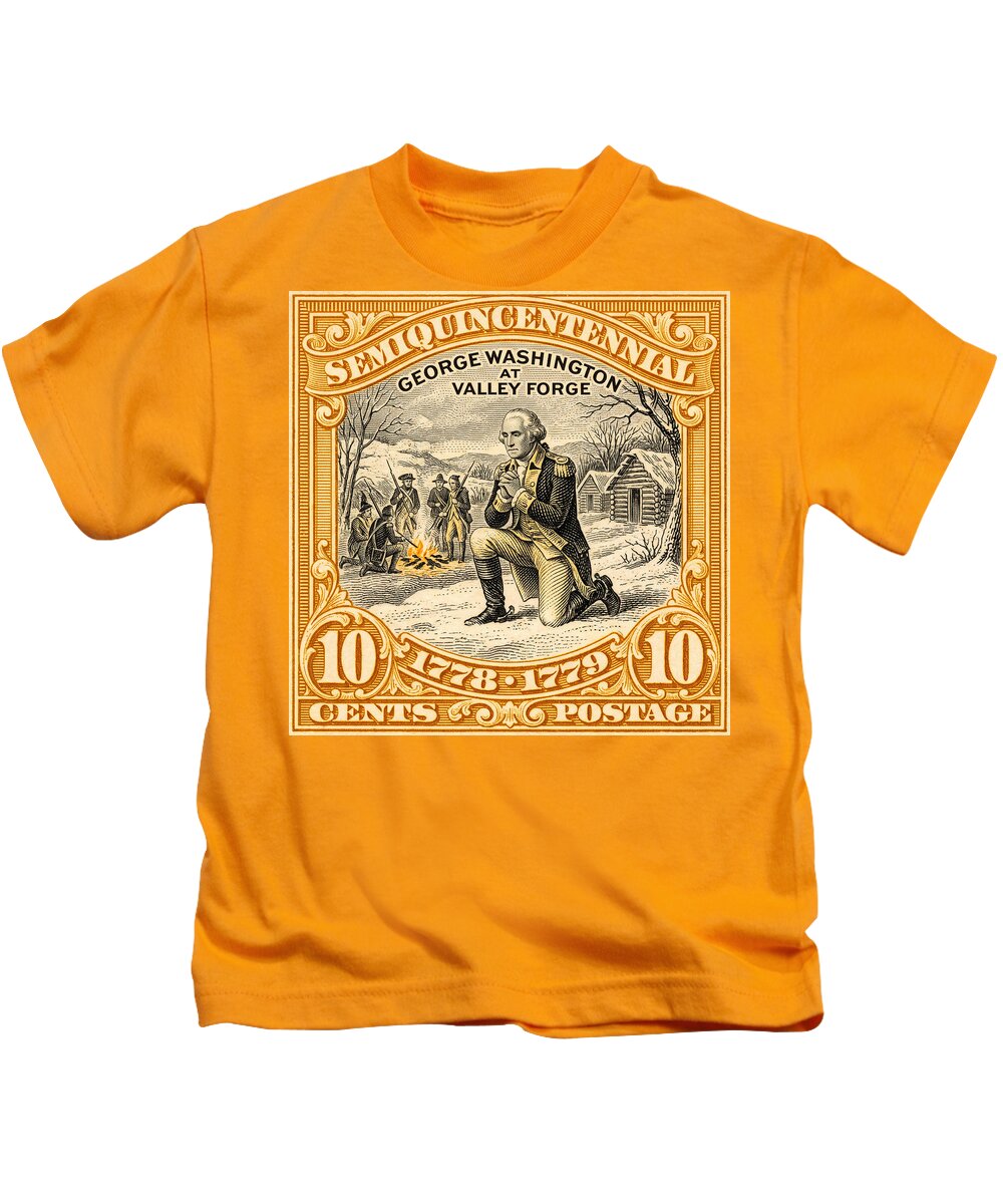 Valley Forge 10c 1 - Kids T-Shirt