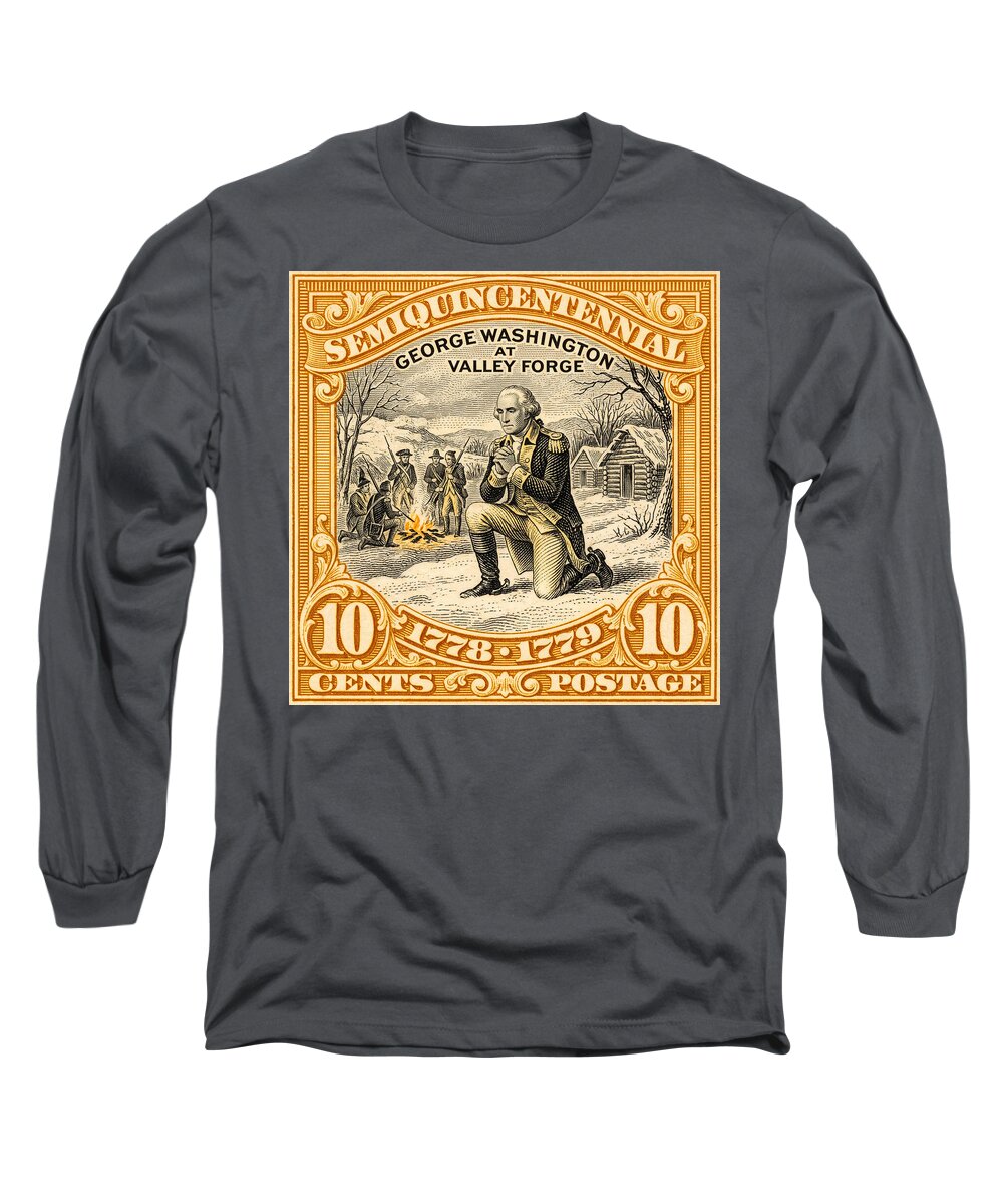 Valley Forge 10c 1 - Long Sleeve T-Shirt