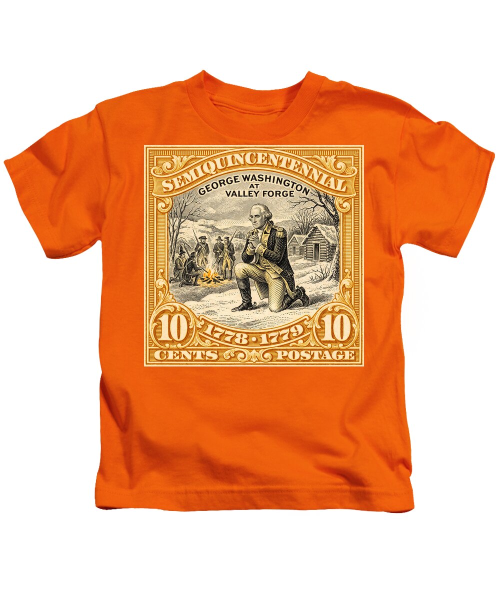 Valley Forge 10c 1 - Kids T-Shirt