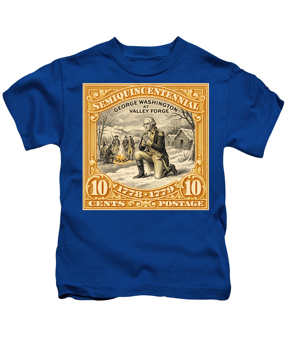 Valley Forge 10c 1 - Kids T-Shirt