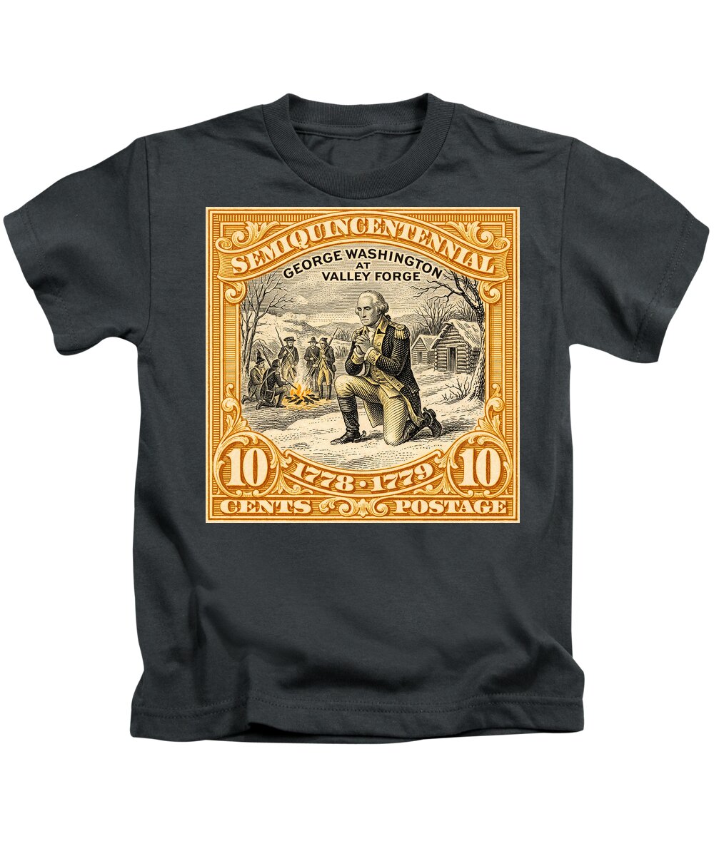 Valley Forge 10c 1 - Kids T-Shirt