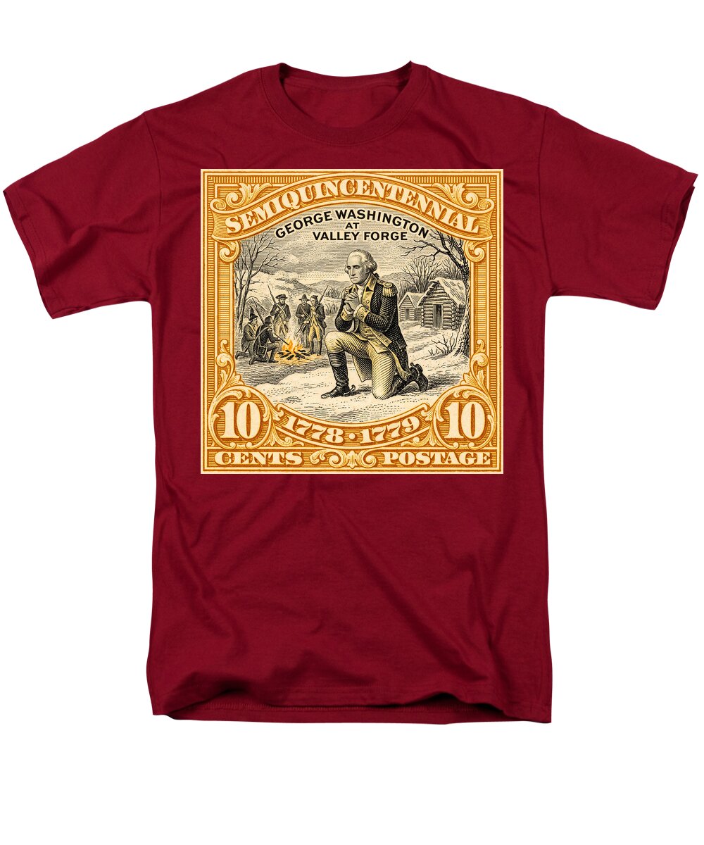 Valley Forge 10c 1 - Men's T-Shirt  (Regular Fit)