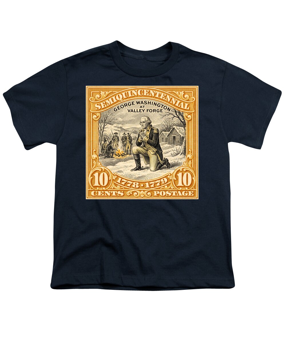 Valley Forge 10c 1 - Youth T-Shirt