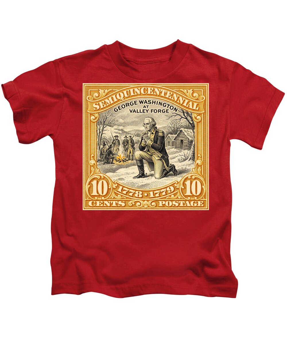 Valley Forge 10c 1 - Kids T-Shirt