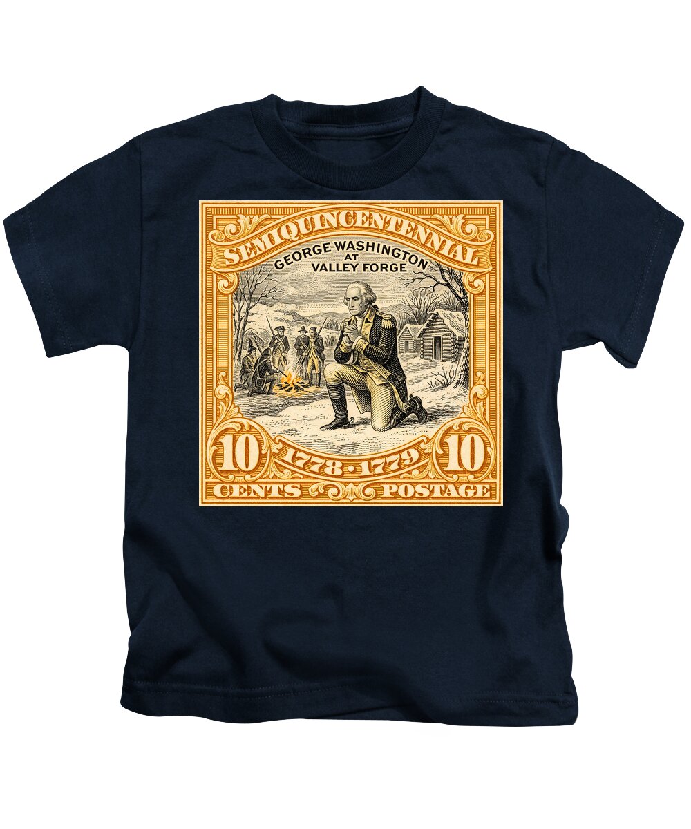 Valley Forge 10c 1 - Kids T-Shirt