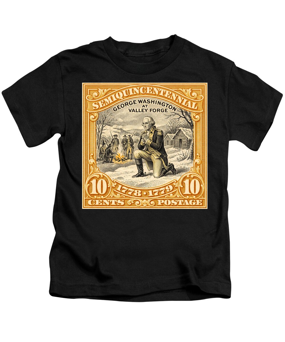 Valley Forge 10c 1 - Kids T-Shirt