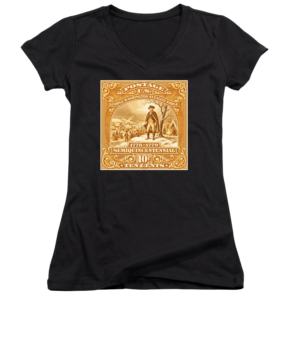 Valley Forge 10c 2 - Women's V-Neck