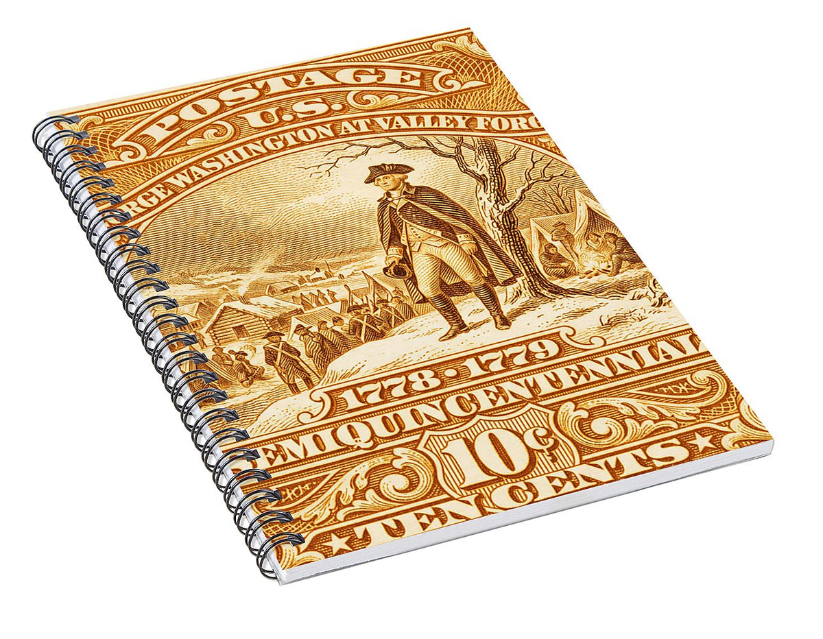 Valley Forge 10c 2 - Spiral Notebook