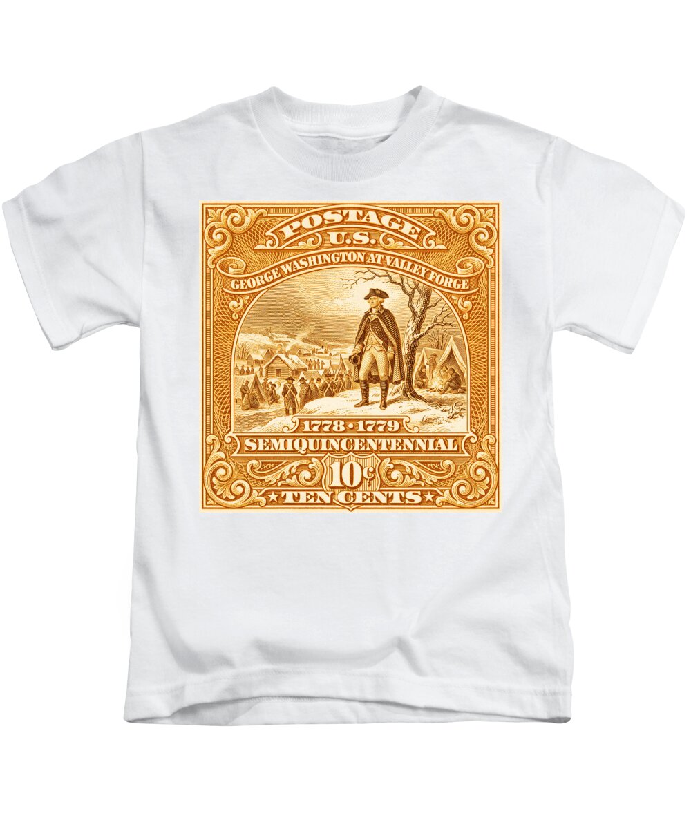 Valley Forge 10c 2 - Kids T-Shirt