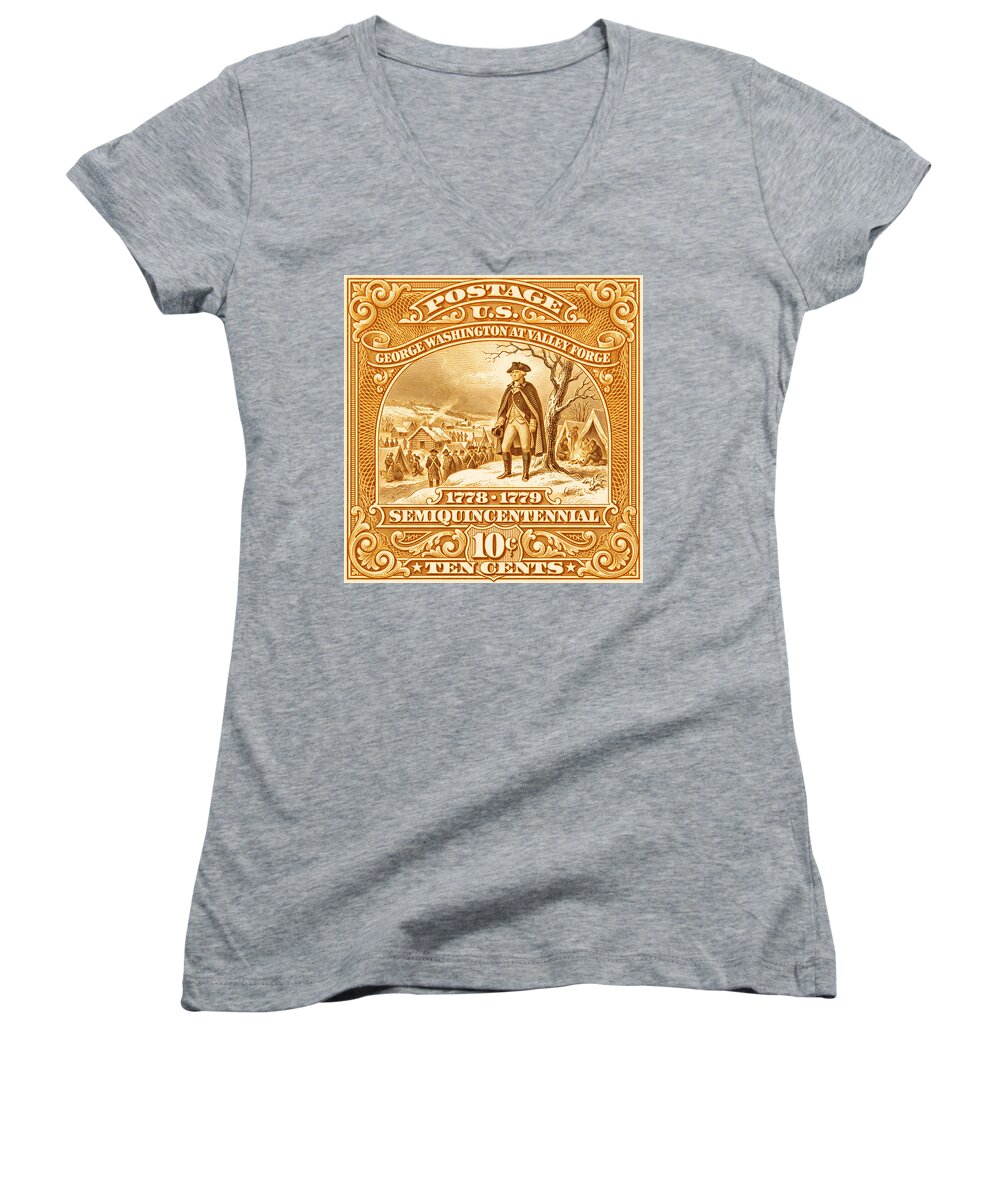 Valley Forge 10c 2 - Women's V-Neck