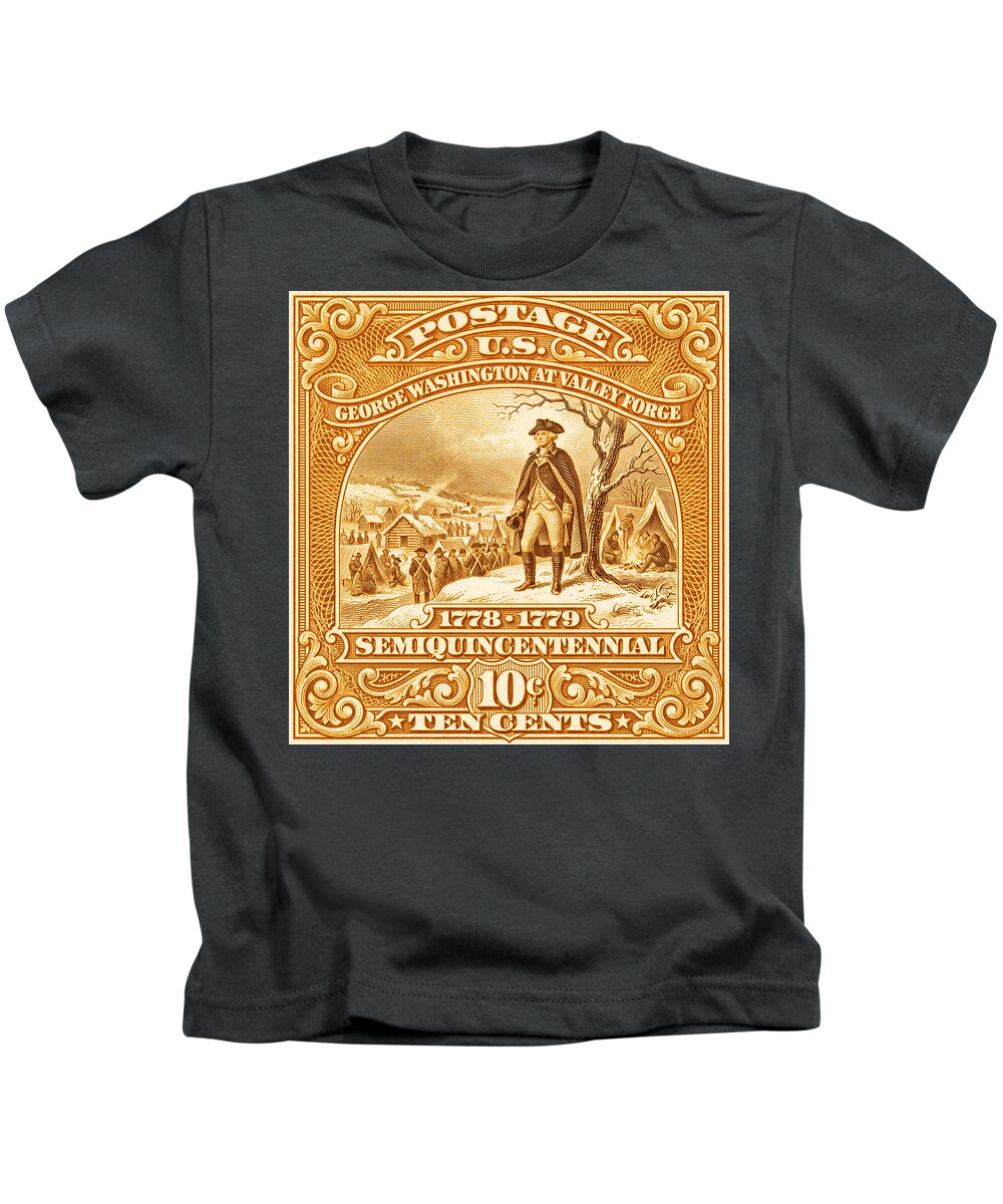 Valley Forge 10c 2 - Kids T-Shirt