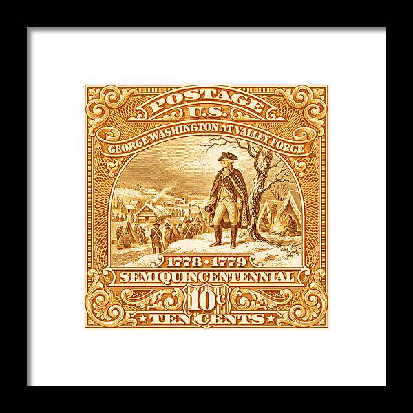 Valley Forge 10c 2 - Framed Print
