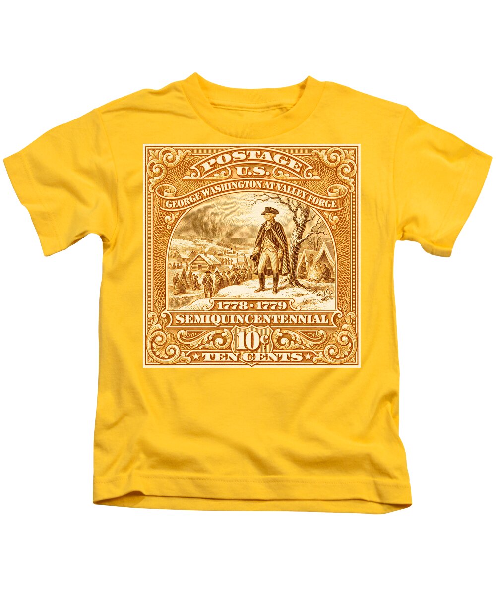 Valley Forge 10c 2 - Kids T-Shirt