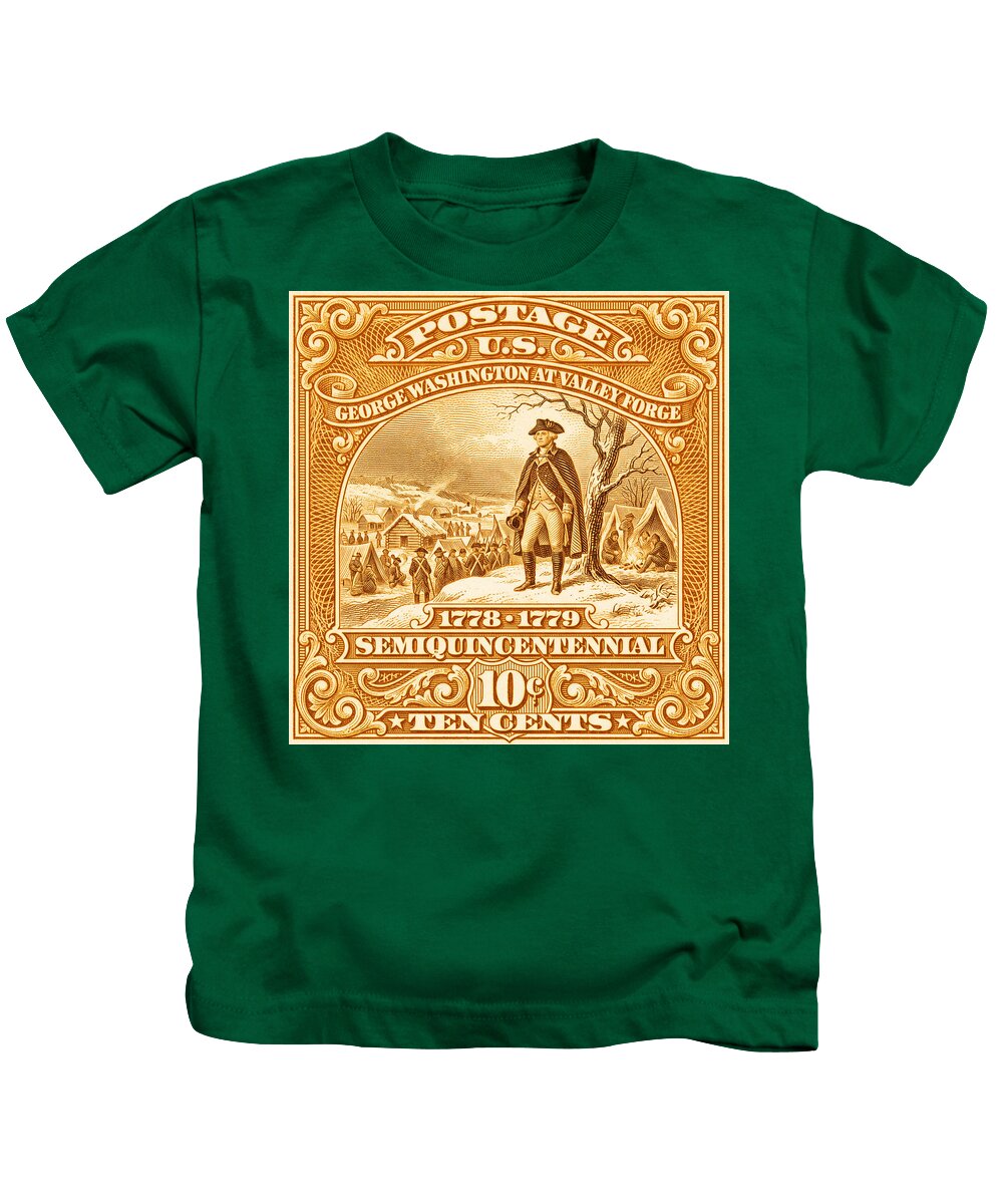 Valley Forge 10c 2 - Kids T-Shirt