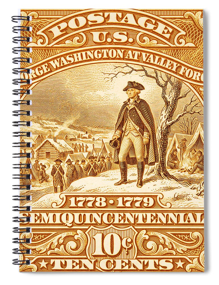 Valley Forge 10c 2 - Spiral Notebook