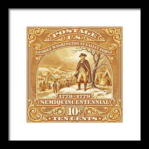 Valley Forge 10c 2 - Framed Print