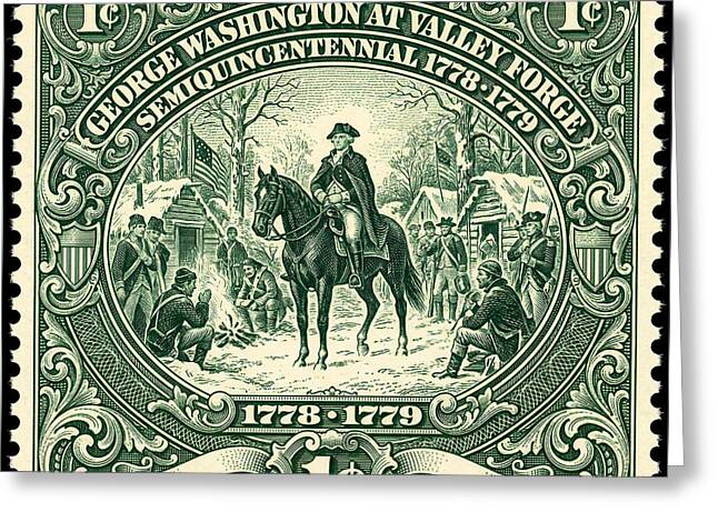 Valley Forge 1c - Greeting Card