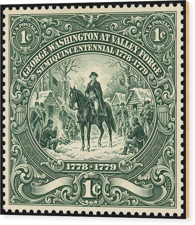 Valley Forge 1c - Wood Print