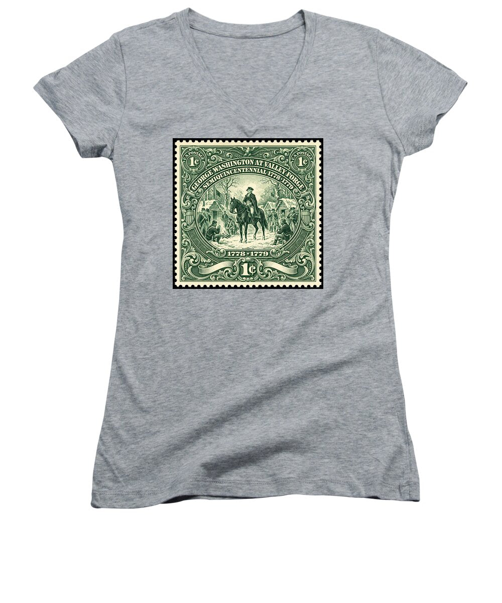 Valley Forge 1c - Women's V-Neck