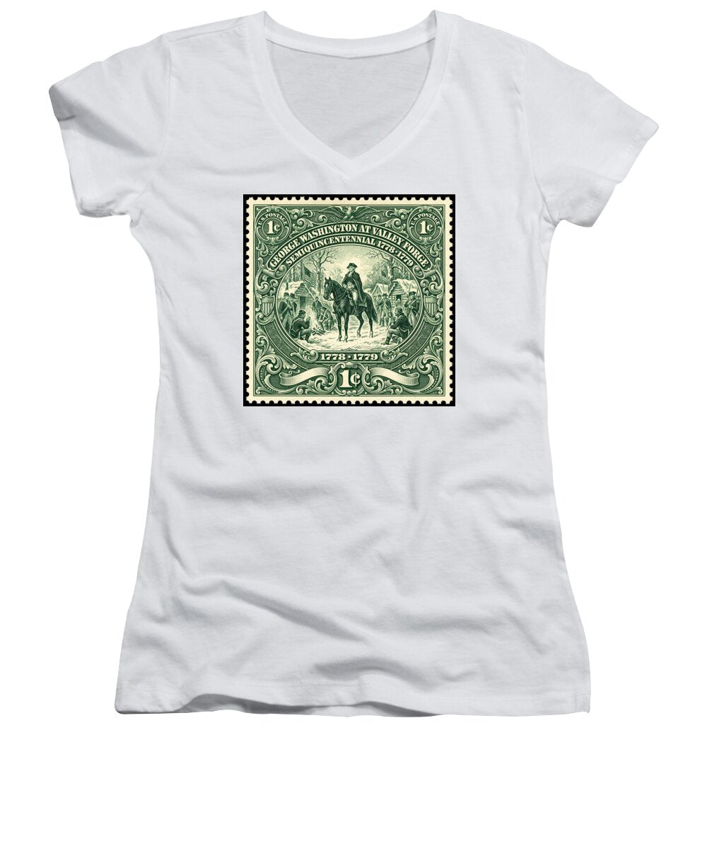 Valley Forge 1c - Women's V-Neck